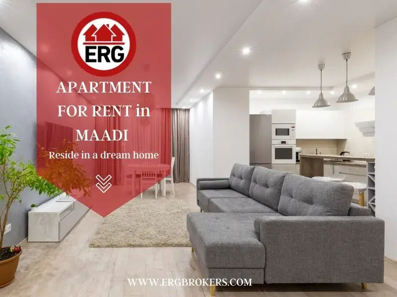 ERG BROKERS APARTMENT FOR RENT IN MAADI